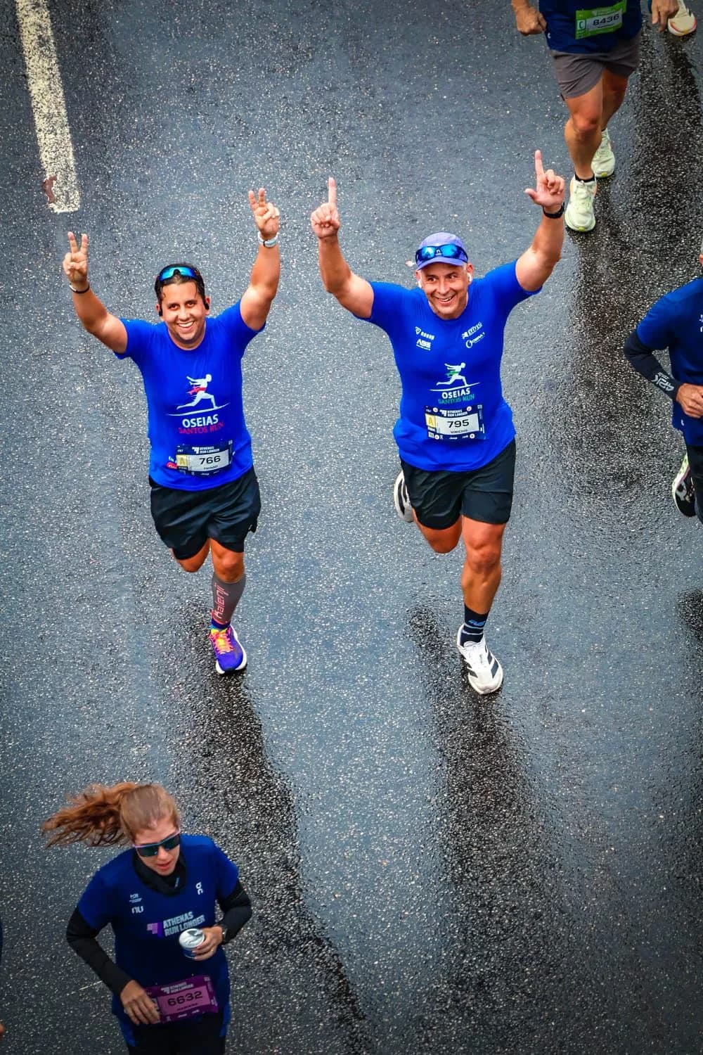 Corredores da Oseias Santos Run reunidos